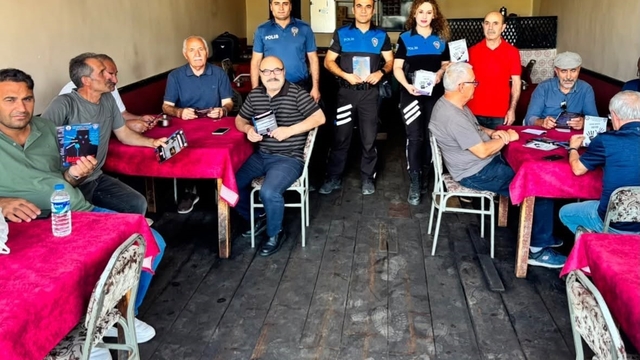 Susuz'da emniyet ve jandarmadan ortak bilgilendirme