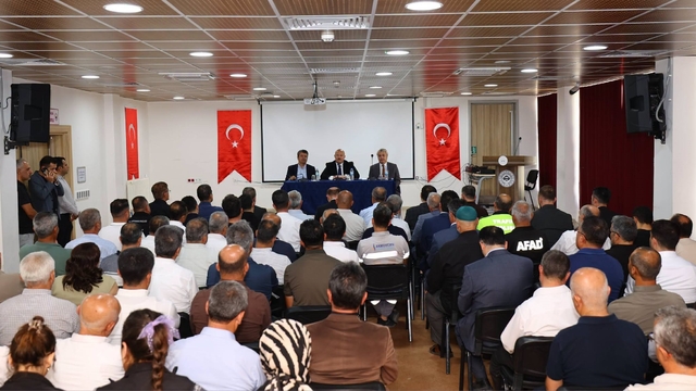 Adıyaman'da "Halk ve Güvenlik" toplantıları başladı