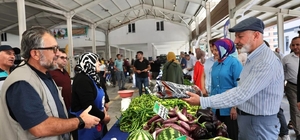 Anadolu'da tek, Türkiye'de sayılı olan 'Yüzde 100 Ekolojik Pazar' açıldı