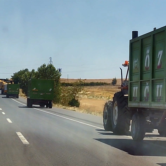 Yozgat'ta hasat sezonuyla birlikte trafikte yoğunluk arttı