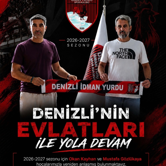 Denizli İdmanyurdu'nda teknik ekip devam