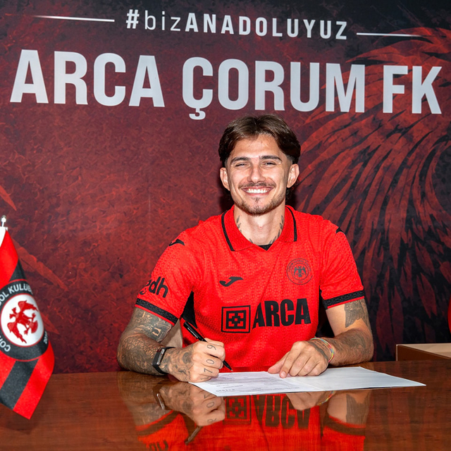 Arca Çorum FK, Berat Ayberk Özdemir'i kadrosuna kattı