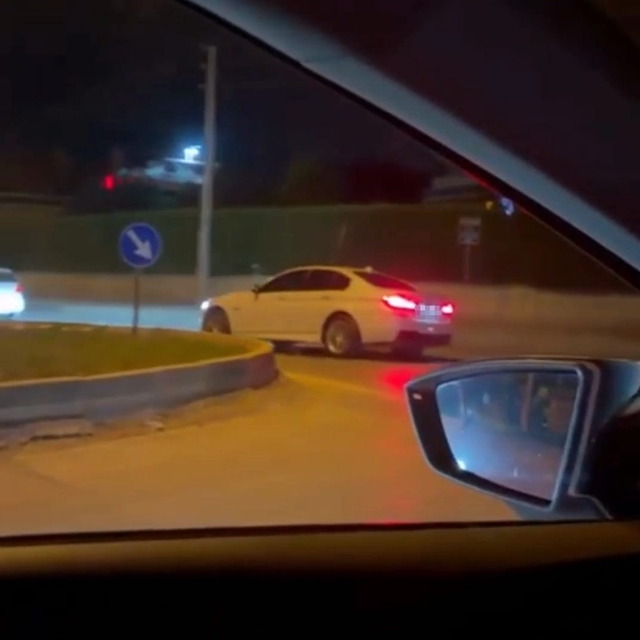 Bursa'da drift atan sürücüye ceza yağdı