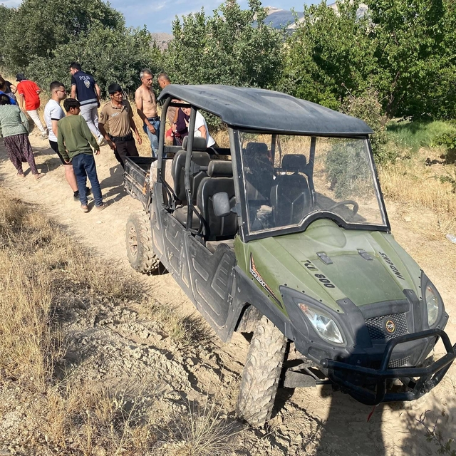 Malatya'da devrilen ATV'nin sürücüsü öldü