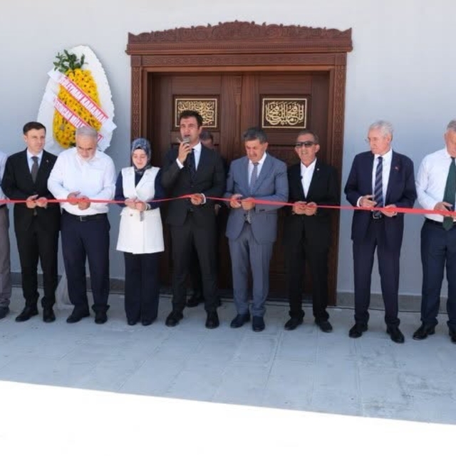 Erzincan'da Kahraman Tanoğlu Camii ibadete açıldı