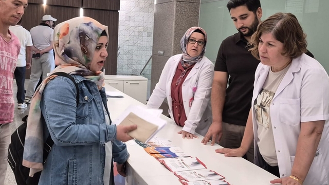 Kütahya Şehir Hastanesi'nde 'hepatite' karşı farkındalık çalışması