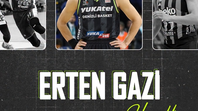 Denizli Basket'te Erten Gazi tamam