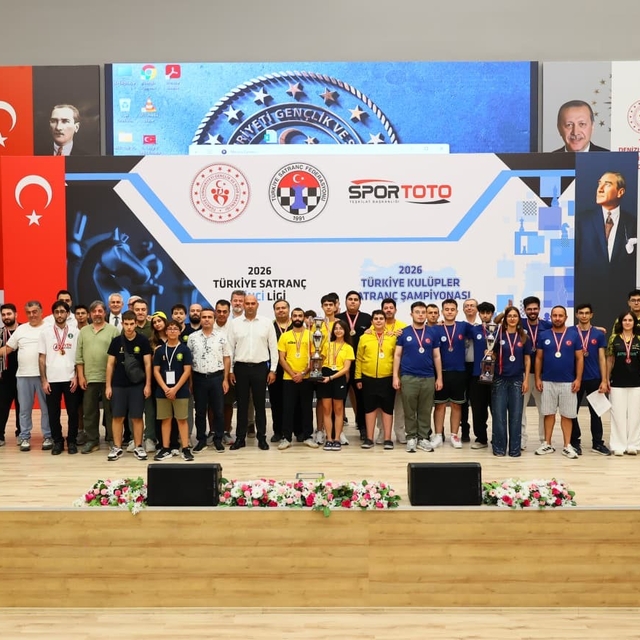 Denizli'de gerçekleştirilen Satranç İkinci Ligi finalinde şampiyonlar belli...
