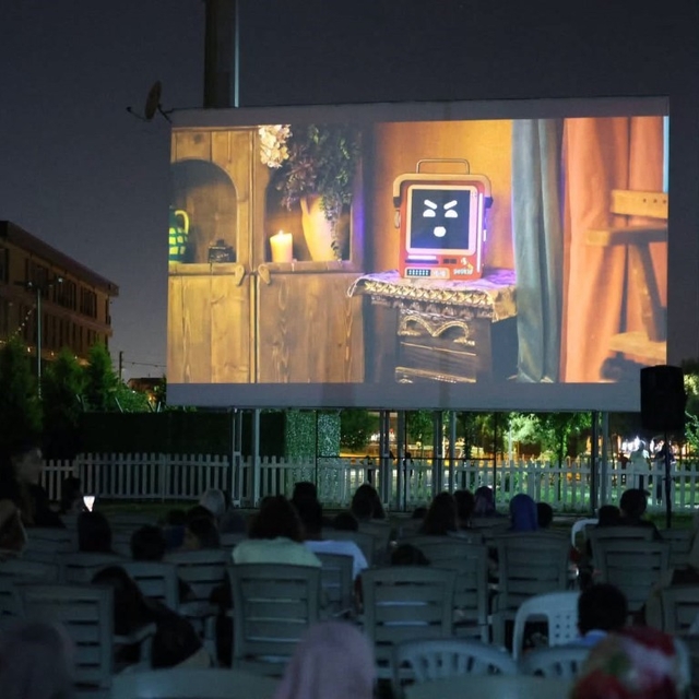 Kartepe'de yıldızlar altında sinema keyfi