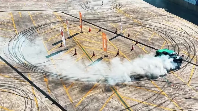 Gebze'de drift rüzgarı