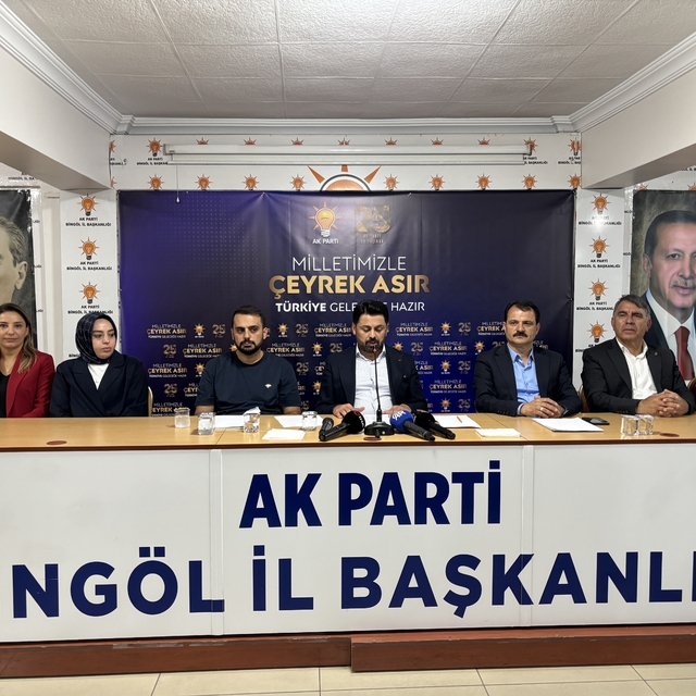 AK Parti Bingöl İl Başkanı Seven: "25 yıldır, Türkiye'yi her alanda büyütme...