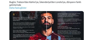 Trabzonspor'dan dünyaya Salah daveti: Kapımız, şehrimiz, tribünlerimiz açık