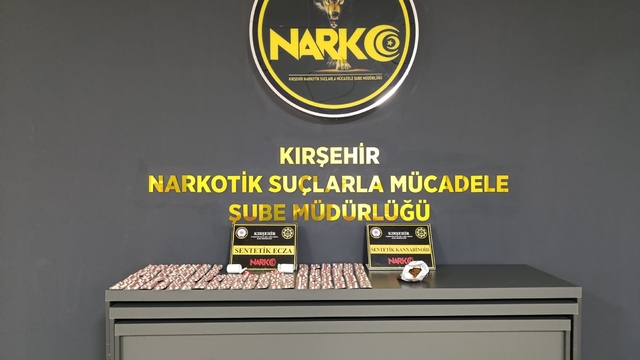 Kırşehir'de uyuşturucu operasyonu: 2 şüpheli tutuklandı