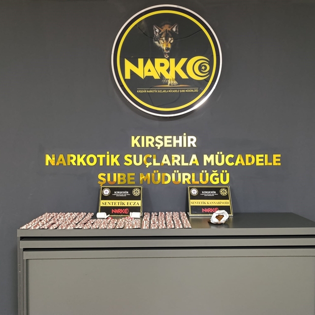 Kırşehir'de uyuşturucu operasyonu: 2 şüpheli tutuklandı