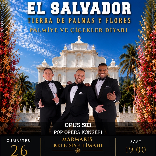 OPUS 503, El Salvador'dan Marmaris'e müzik köprüsü kuracak
