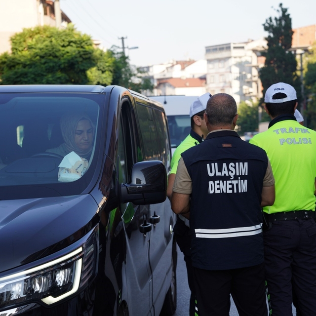 Korsan servislere geçit yok
12 araca ceza, 1 araç men edildi
