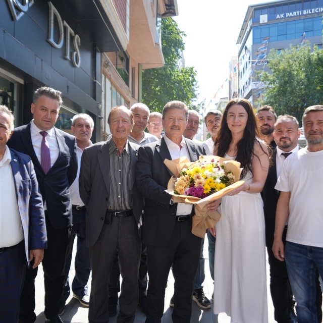 TSŞOF Genel Başkanı Mehmet Yiğiner Bilecik'e geldi