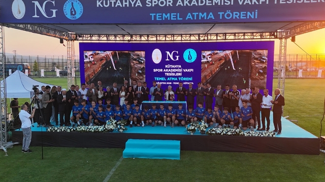Kütahyaspor Akademisi Vakfı Sosyal Tesisleri'nin temeli atıldı