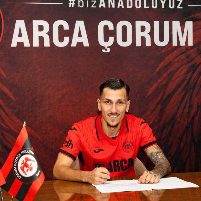 Çorum FK, Alexandros Kyziridis'i renklerine bağladı