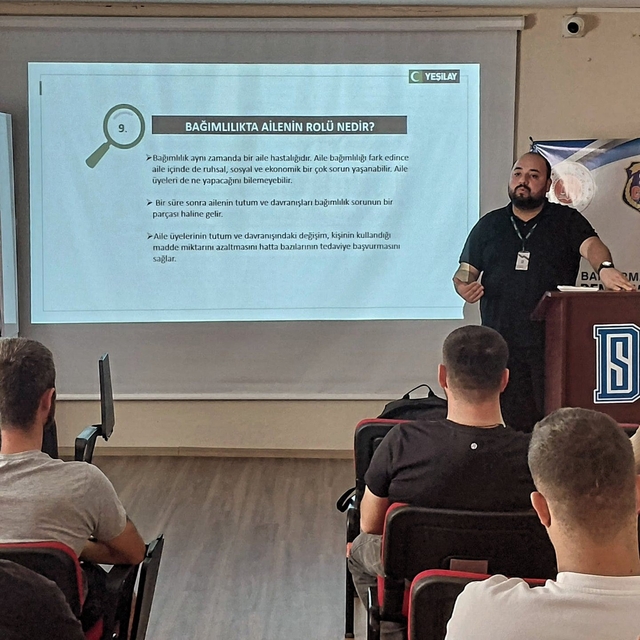 YEDAM'dan Bandırma'da bağımlılıktan korunma semineri