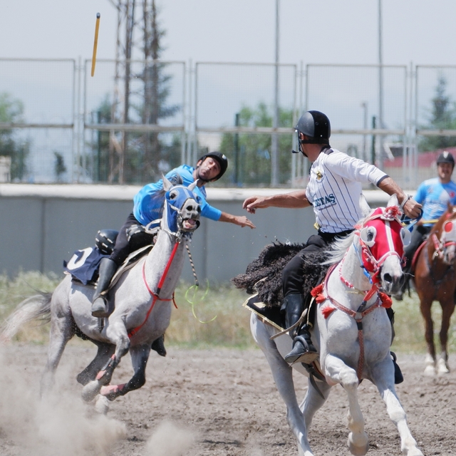 Erzurum'da nefes kesen cirit maçları