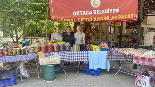 Ortaca'da ilk defa 'Kadın Üretici Pazarı' kuruldu