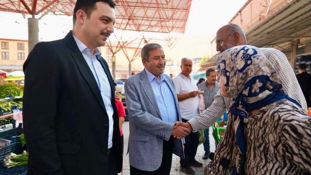 Darende'de esnaf buluşması