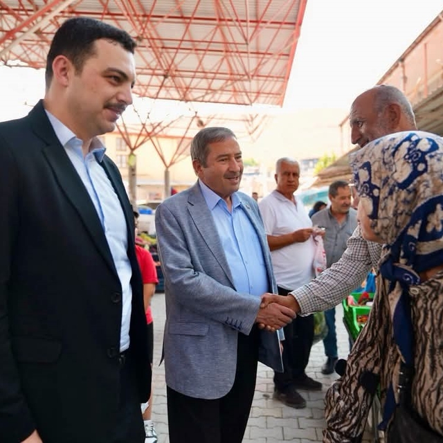 Darende'de esnaf buluşması