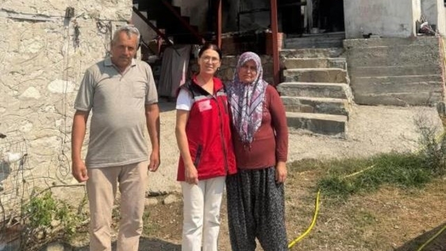 Seydikemer'de afetzede şehit yakını ve gazi yalnız bırakılmadı