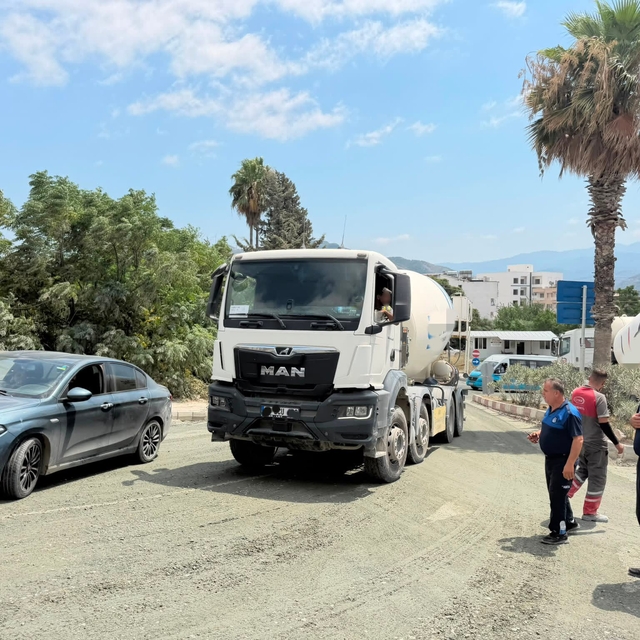 Yola beton döker mikser sürücüsüne 191 bin TL ceza