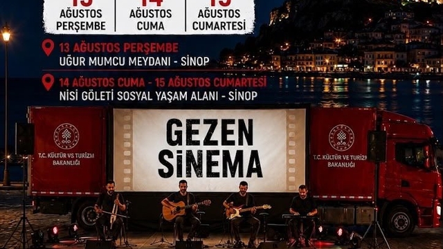 "Gezen Sinema" Sinop'ta