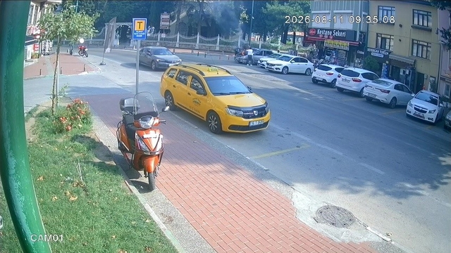 Bursa'nın turistik bölgesinde yangın paniği
Taksi şoförü yangın tüpüyle koşup alevlere müdahale etti