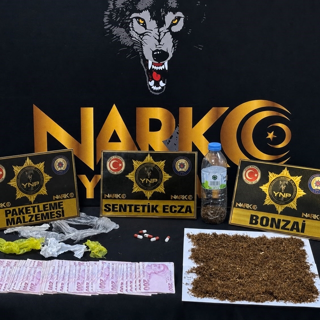 Yozgat'ta uyuşturucu operasyonu: 5 gözaltı