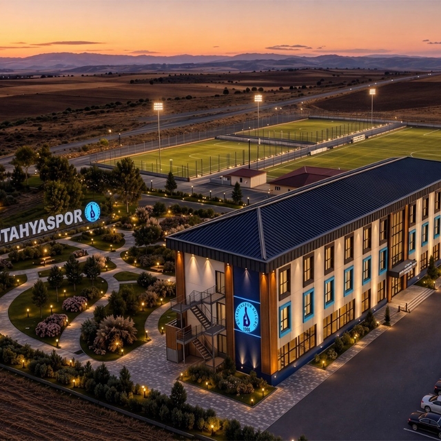 Kütahyaspor'da yeni tesislerin temeli atıldı