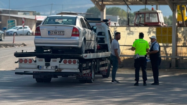 Tokat'ta korsan taşımacılığa 100 bin TL ceza, araç 2 ay trafikten men edildi