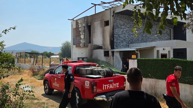 Milas'ta yangın