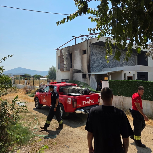 Milas'ta yangın