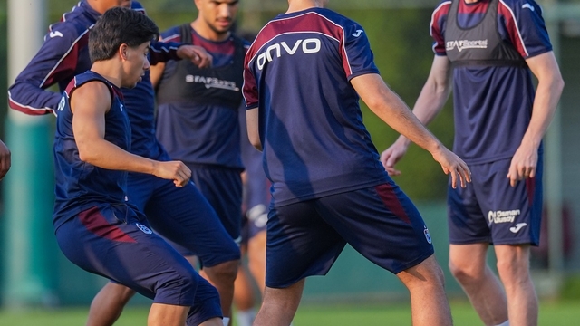 Trabzonspor, Kasımpaşa hazırlıklarını sürdürdü