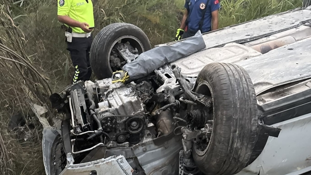 Muğla'da otomobil şarampole yuvarlandı: 1 ölü, 3 yaralı