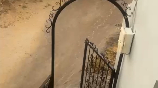 Bayburt'ta ağustos ortasında sağanak etkili oldu