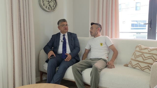 Rektör Kızıltoprak'tan 18 yıl sonra yeniden uyuyabilen Gazi Mehmet Tüfek'e anlamlı ziyaret