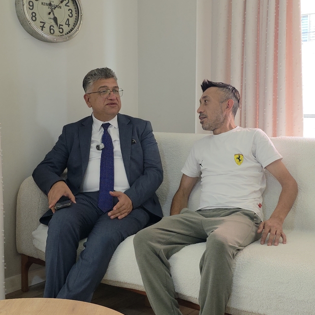 Rektör Kızıltoprak'tan 18 yıl sonra yeniden uyuyabilen Gazi Mehmet Tüfek'e...
