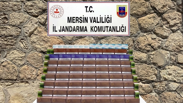 Mersin'de 3 bin 850 paket kaçak elektronik tütün ele geçirildi