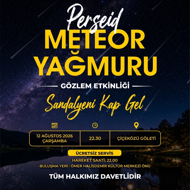 Yenişehir'de gözler gökyüzüne çevrilecek