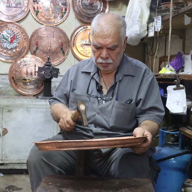 Şanlıurfa'da bakırcılık mesleği yaşatılıyor