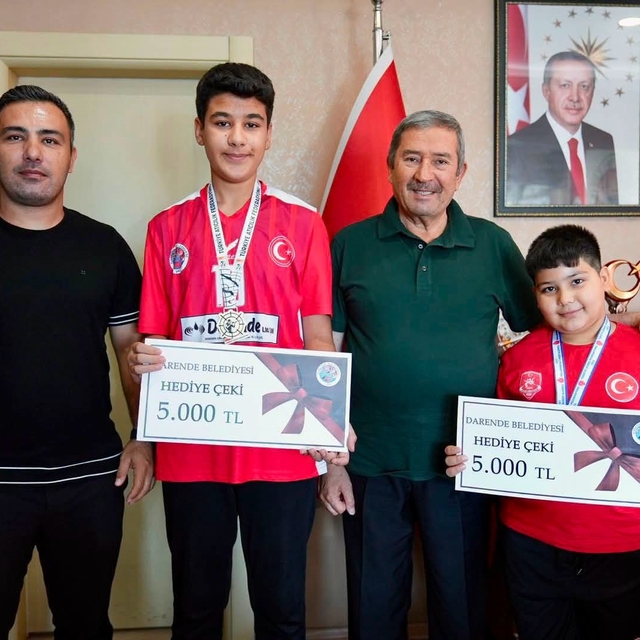 Darendeli genç sporcuların başarısı gururlandırdı
