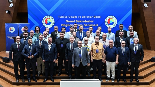 Edremit Ticaret Odası Genel Sekreteri Akgün, TOBB seminerine katıldı