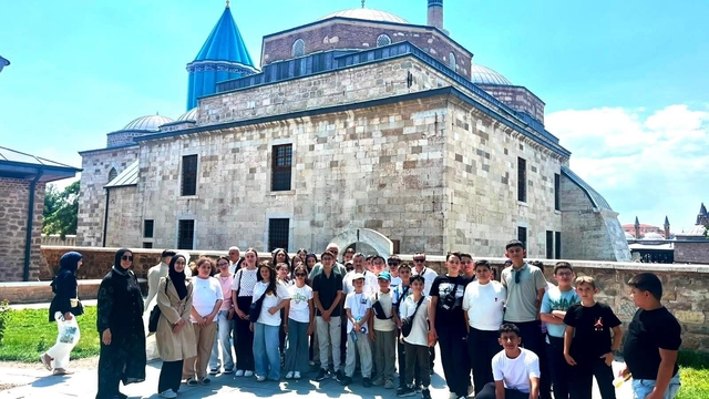Hisarcık'ta Yaz Kur'an Kursu öğrencileri Konya'yı gezdi