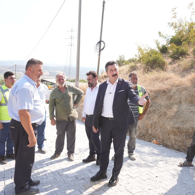 Yenişehir'de son iki yılda 100 bin metrekare parke taşı döşendi