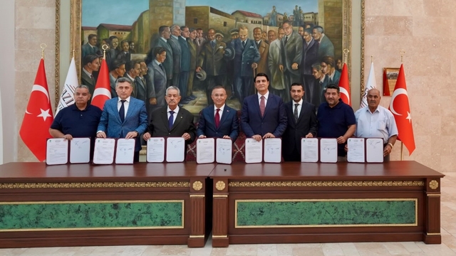 Şehitkamil'e 2 yeni tesis için imzalar atıldı